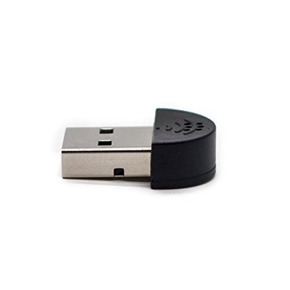 Youmi Mini USB 2.0 Microphone Mic for Laptop/Desktop PCS - Skype/Voice Recognition Software Driver-Free Audio Receiver Adapter for MSN PC Notebook