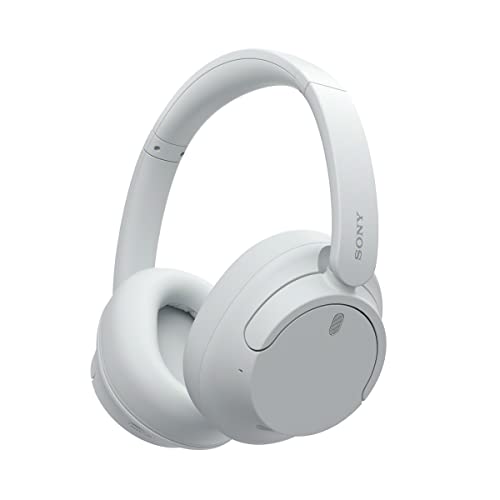 Sony WH-CH720N Noise Canceling Wireless Headphones Bluetooth Over The Ear Headset with Microphone and Alexa Built-in, White New | Comfortable Lightweight Design, Dual Noise Sensor technology, Up to 35 Hrs Battery with Quick Charging, Multipoint Connection
