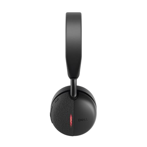 Dell Wireless ANC Headset WL5024, Hybrid ANC, Teams Certified | Bluetooth 5.3, 20Hz-20kHz Frequency, -45dBV/Pa Sensitivity, 0.48 lbs Weight, iPhone & Android Compatible, Zoom Certified