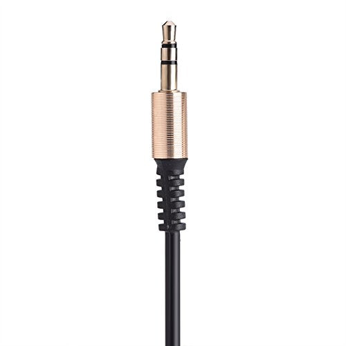 3.5mm Male to Male Aux Cable, 3ft L Shape I Shape Audio Cord Gold Plated for Car Stereo Headphone Speaker - TPE Durable Right Angle Adapter