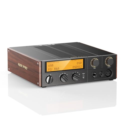 FIIO K17 R2R Desktop DAC and Headphone Amplifier, Fully Balanced, Roon Ready, AirPlay, NAS Playback, 4000mW x2 Output (Black) - color: Black 2026