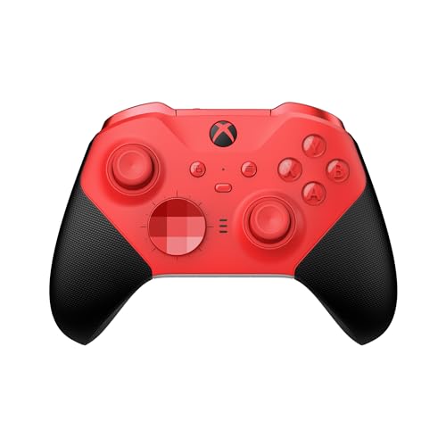 Xbox Elite Series 2 Core Wireless Gaming Controller – Red – Xbox Series X|S, Xbox One, Windows PC, Android, and iOS - color: Red