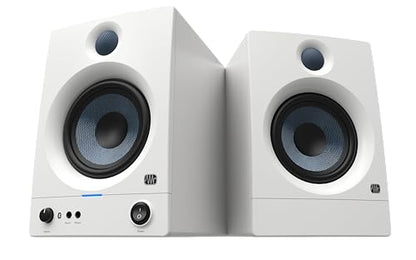 PreSonus Eris 5BT White 5.25-inch Media Reference Monitors with Bluetooth Wireless Technology - color: White, size: 5" Bluetooth
