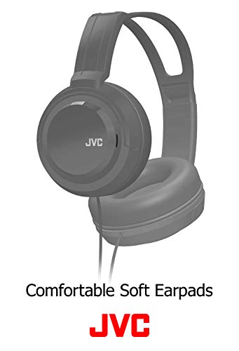 JVC Full Sized Over Ear Headband Over Ear Full Size Headband Black (HARX330)