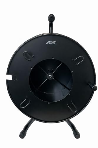 Audio2000'S ADC271D Heavy-Duty Portable All Metal Cable Reel/Cord Reel, Capacity: 920 feet of 6mm Cord