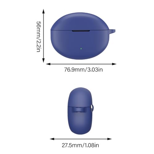 Headphone Case for Earphone Sturdy Silicone Cover Easy Access Charging