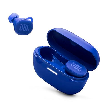JBL Endurance Race 2 - True Wireless Earbuds - Blue | Waterproof and dustproof, Ergonomic wing enhancer with Twistlock technology, Enhance your work-out with Sports Mode - color: Blue