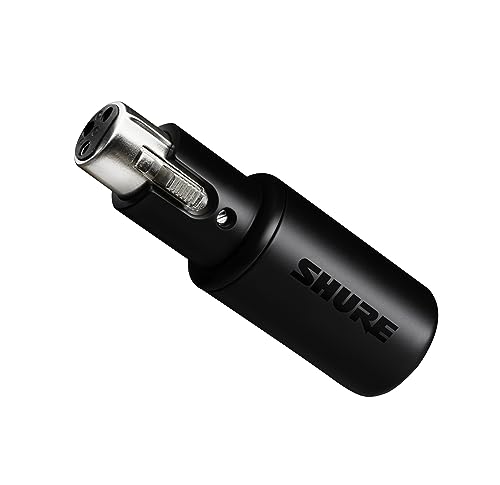 Shure MVX2U XLR-to-USB Audio Interface with Headphone Jack | XLR-to-USB interface with 60dB preamp, zero-latency monitoring, 48V phantom power and 1m USB-C cable