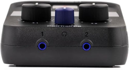 Zoom PodTrak P2 Podcast Recorder 2 USB Mic Inputs Bundle