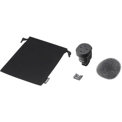 Sony Digital Shotgun Microphone ECM-M1,Black | Shoe support for battery-free & cable-free operation, Versatile selection of eight audio recording modes, Multi, Interface
