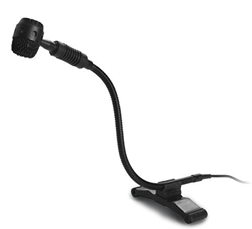 HEIMU Clip On Instrument Condenser Microphone + Universal Clip (for Cello)