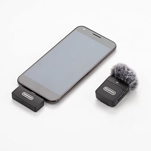 Saramonic Blink 100 B5 Ultra-Portable Clip-On Wireless Mic System w/USB-C Receiver for iPhone 15, Android, Newer iPads & Computers - size: 1-Person Clip-On B5