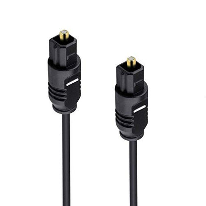 NTQinParts 6FT Digital Fiber Optical Audio Toslink Cable for ZVOX AccuVoice AV100 AV102 AV110 AV157 Dialogue Clarifying Sound Bar System