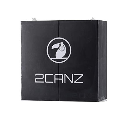 2CANZ Over-Ear Professional Wired DJ Headphones - 50mm Neodymium Drivers, Closed Back, Plush Comfrasoft Ear Cushions, 8-Way Adjustable Earpads, Foldable, and Joint Listening