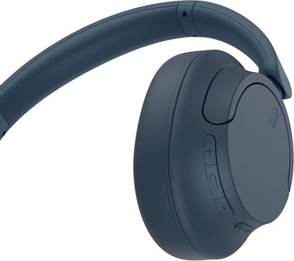 Sony WH-CH720NL Noise Canceling Wireless Bluetooth Headphones - Built-in Microphone - up to 35 Hours Battery Life and Quick Charge - Navy Blue - color: Blue