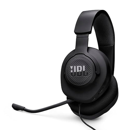 JBL Quantum 100M2 Wired Gaming Headset, Detachable Mic - Black | Memory Foam Ear Cushions And 3.5 Mm Jack Work With PC, PlayStation, Xbox, Nintendo Switch For Immersive PC Gaming Sessions - color: Black