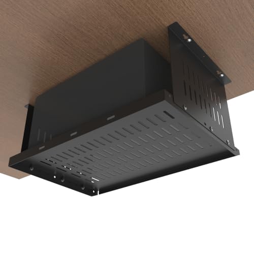 Under Desk Computer Mount for Small Form Factor Computer 6.5"H - size: 6.5inch High
