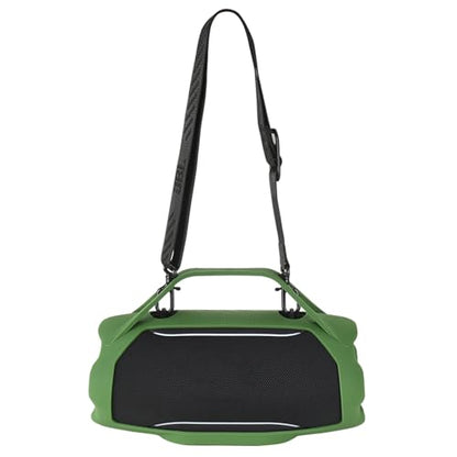 Protective Case w/Handle Strap Compatible with JBL Xtreme 5 Portable Waterproof Speaker, Carrying Silicone Skin Travel Cover Accessories for JBL Xtreme 5, for Outdoors and Work, Green