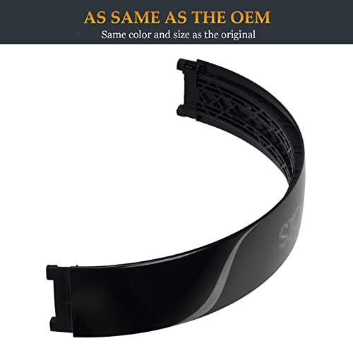 Studio 2 Headband as Same as The OEM Arch Band B0501 Replacement Parts Accessories Compatible with Beats by Dr. Dre Studio2 Wired/Wireless (Model B0500/B0501) Headphones (Gloss Black) - color: Gloss Black