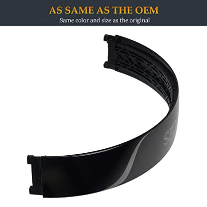 Studio 2 Headband as Same as The OEM Arch Band B0501 Replacement Parts Accessories Compatible with Beats by Dr. Dre Studio2 Wired/Wireless (Model B0500/B0501) Headphones (Gloss Black) - color: Gloss Black