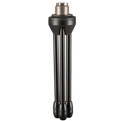 Desktop Desk Foldabe Tripod Microphone Stand with Non-slip Feet,Durable Iron Construction,Ideal for Podcasts, Online Chat, Conferences, Lectures,meetings with dynamic microphone