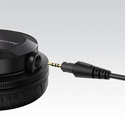 Pioneer DJ HDJ-CUE1 On-Ear Wired DJ Headphones, Foldable, Dark Silver | For new and everyday DJs, on-ear wired DJ monitoring headphones, comfortable, foldable, swivel earcups, clear cueing