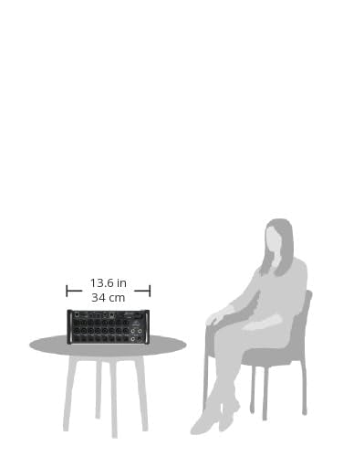 Behringer XR18 Mesa de mezclas digital, Klark Teknik, X AIR