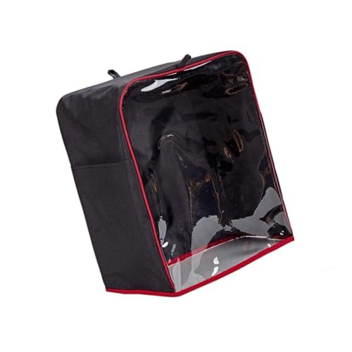 MllepjdhClear Front Panel Mixer Cover with Removable Base Pad Oxford Fabric Storage Bag - size: S