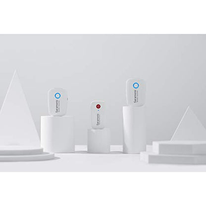Saramonic Ultracompact 2.4 GHz Wireless Clip-On Mic System w/Lav & Dual-Reciever for Cameras & Mobile (Blink 500 B1) - size: Blink 500 B1W