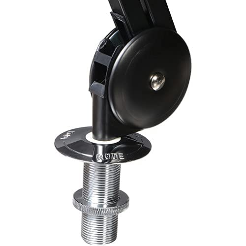 RODE PSA 1 Professional Desk-Mounted Studio Boom Arm Pair for Two-Person Podcasting and Streaming - Bundled with StreamEye Polishing Cloth