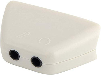 Headset Converter Adapter for Microsoft Xbox 360 (White) - color: White