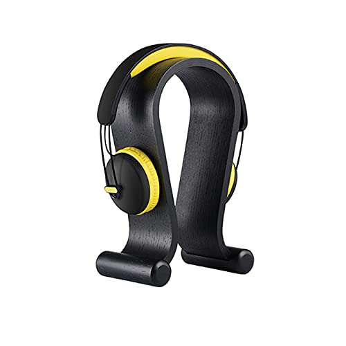 JKXWX Headset Stand Headphone Stand Wooden Headphone Stand Hanger Simple Protection Headset Desktop Headset Holder for PC Gaming in Internet Cafes Headset Holder (Color : D)