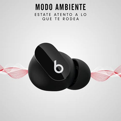 Beats New Studio Buds True Wireless Noise Cancelling Earbuds (Black)