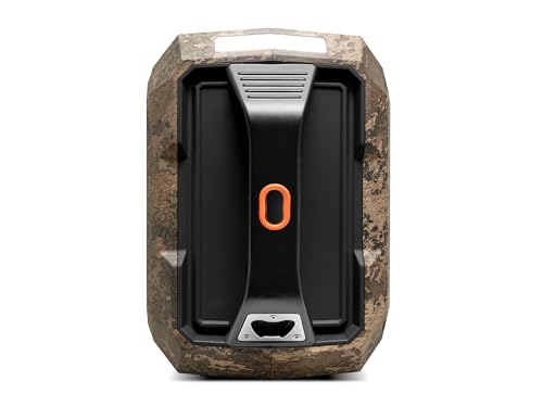 ECOXGEAR Defender: Outdoor Portable Bluetooth Speaker, 121dB Massive Sound, Waterproof and Drop Proof, with LED Party Lights, Pair up to 100, 25+ Hours Playtime (TrueTimber Strata Camo) - color: TrueTimber Strata Camo