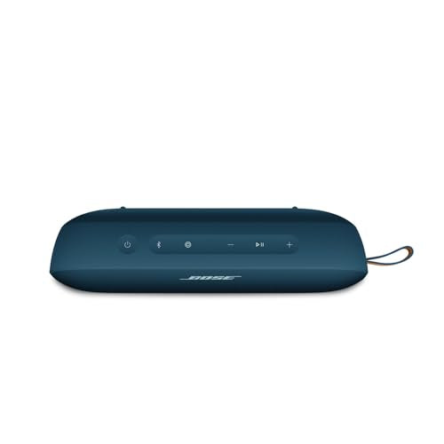 Bose SoundLink Flex Bluetooth Speaker (2nd Gen) - Portable Outdoor Speaker with Hi-Fi Audio, Waterproof and Dustproof, USB-C, Up to 12 Hours Battery Life, Twilight Blue - Limited Edition Color - color: Twilight Blue