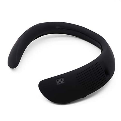 ZALUJMUS Silicone Protective Case Cover Compatible with Bose Soundwear Companion Wearable Speaker (Black) - color: Black