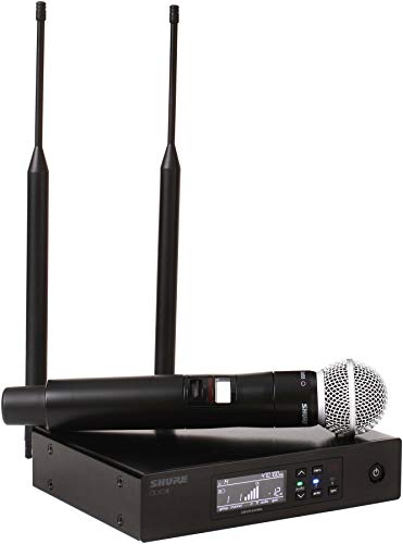 Shure QLXD24/SM58 Handheld Wireless System with SM58 Vocal Microphone, G50 - style: Full System