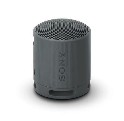 Sony SRS-XB100 Wireless Bluetooth Portable Lightweight Speaker, Black | 16 Hr Battery, Super-Compact Travel Speaker, IP67 Waterproof & Dustproof Shower Speaker, Versatile Strap, Hands-free Calling - color: Black