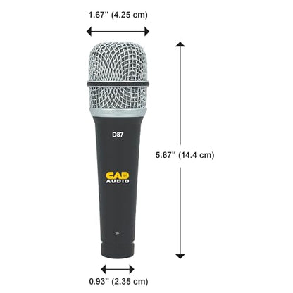 CAD Audio D87 Dynamic Instrument Microphone