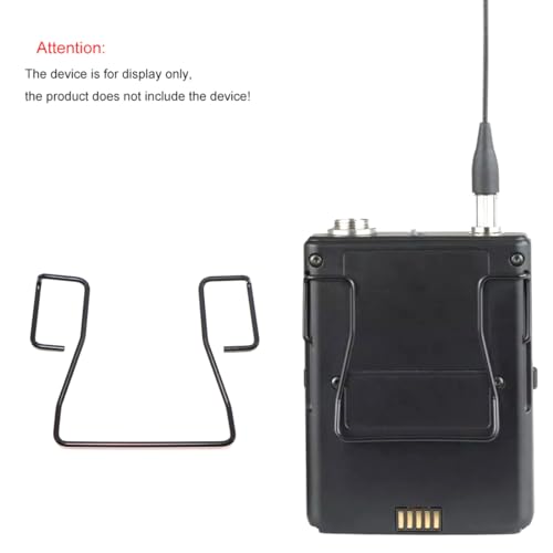 4 PCS Replacement Belt Clip For shure P3RA P9R P9RA P10R UR5 GLXD1 QLXD1 ULXD1 AD1 UR1M Wireless Bodypack Transmitter Receiver