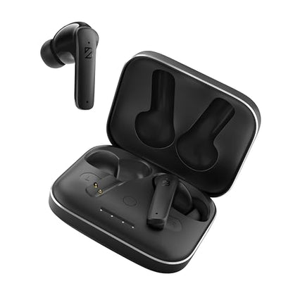 Back Bay Audio iPhone + Android Wireless Earbuds Bluetooth, Sweatproof | Ultra-Sleek Small Sports Earphones with Wireless Mic, Wireless Air Buds For iPhone iOS, Bluetooth Ear Buds Earphones - color: Black