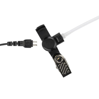 BCT22-M9 2-Wire Surveillance Acoustic Tube Earpiece with PTT Mic Compatible with Motorola Radios APX 8000 APX 7000 4000 XPR 7580e 7380e XPR 7550 7350e 7350 APX6000 APX7000 APX8000 XPR7550 - size: 1