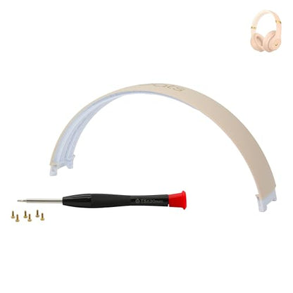 Studio 3 Headband Replacement -Top Headband Accessories, as Same The OEM Compatible with Studio 3 Wireless(A1914) & Studio 2 Wired/Wireless (B0500/B0501) Headphones (Studio 3-Desert Yellow) - color: Studio 3-Desert Yellow