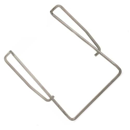 Replacement Metal Belt Clip Clamp for Sennheiser Wireless Microphones SK 100 G2 Compact Bodypack Transmitter EW100 EW300 EW500, CH A, 4 Pack