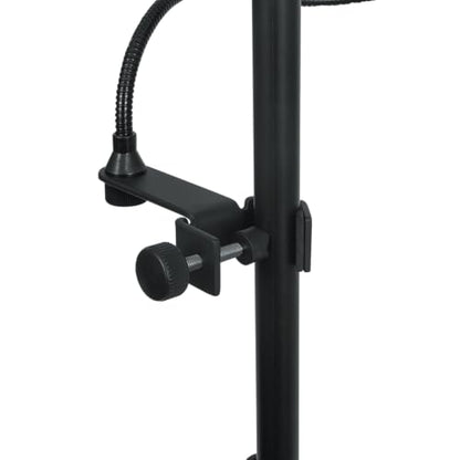 Gator Frameworks Split Level Double Layered Pop Filter with Attachment Clamp; Fits Most Standard Microphone Stands (GM-POP Filter) - style: Double Layer Pop Filter