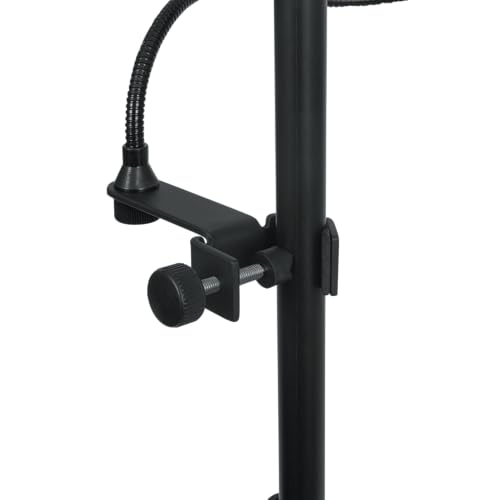 Gator Frameworks Split Level Double Layered Pop Filter with Attachment Clamp; Fits Most Standard Microphone Stands (GM-POP Filter) - style: Double Layer Pop Filter