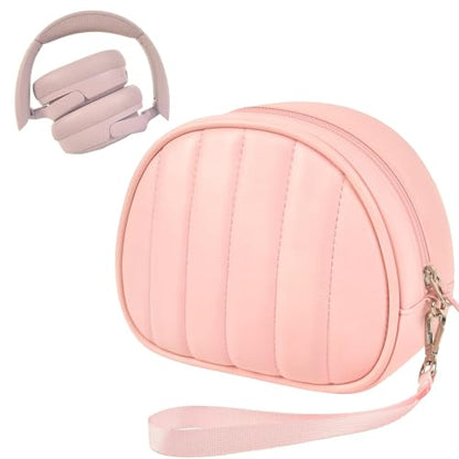 Soft-Touch Headphone Case for Sony, for JBL and for BERIBES-Pink - color: PINK