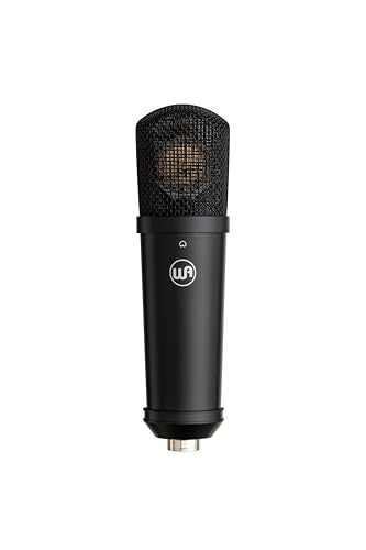 Warm Audio WA-87jr SE Large-Diaphragm Cardioid Condenser Microphone, Studio-Grade Sound for Vocals, Instruments, Podcasts, Black - color: Black