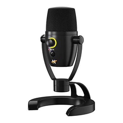 NEAT Microphones Neat Bumblebee II - Professional Cardioid Directional USB Condenser Microphone with 24 bit/96 kHz Digital Audio for Recording, Streaming, Podcasting, and Gaming - Black