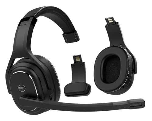 Rand McNally ClearDryve 220 Premium 2-in-1 Wireless Headset for Clear Calls with Noise Cancellation, Long Battery Life & All-Day Comfort - style: Over-ear